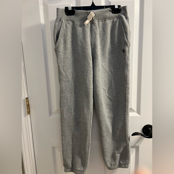 Gray fleece jogger Polo Ralph Lauren - Picture 1 of 4